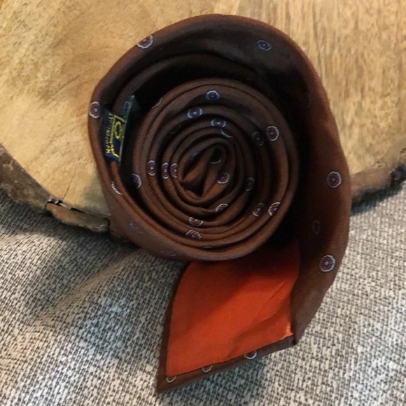 Vtg VALENTINO Classic Luxe Necktie Designer Italy Made 100% SILK Classic Career - Picture 5 of 16